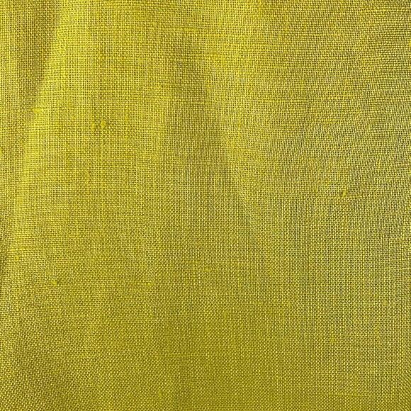 Carlisle 100% LINEN Asymmetrical Hem Top Acid Green Chartreuse 2 - Picture 9 of 14